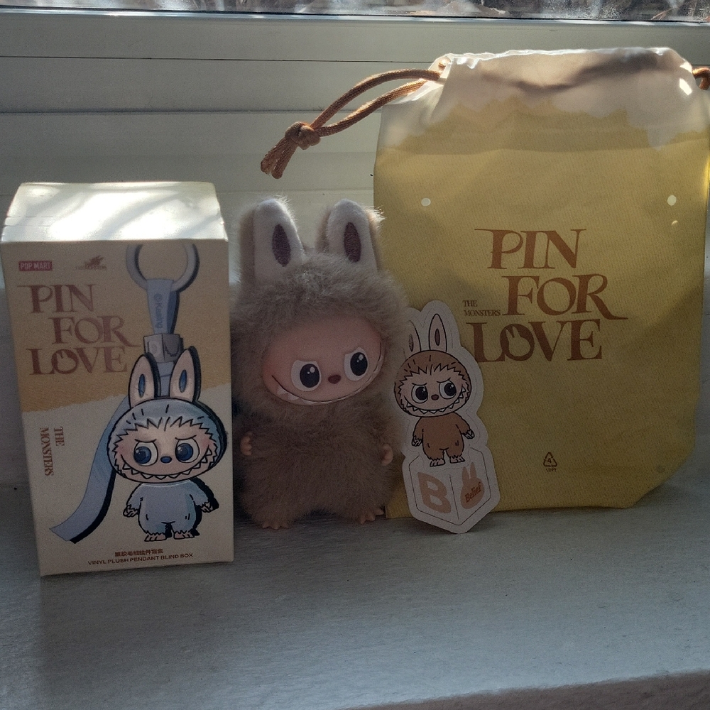 Cute Brown Plush Toy with Bunny Ears